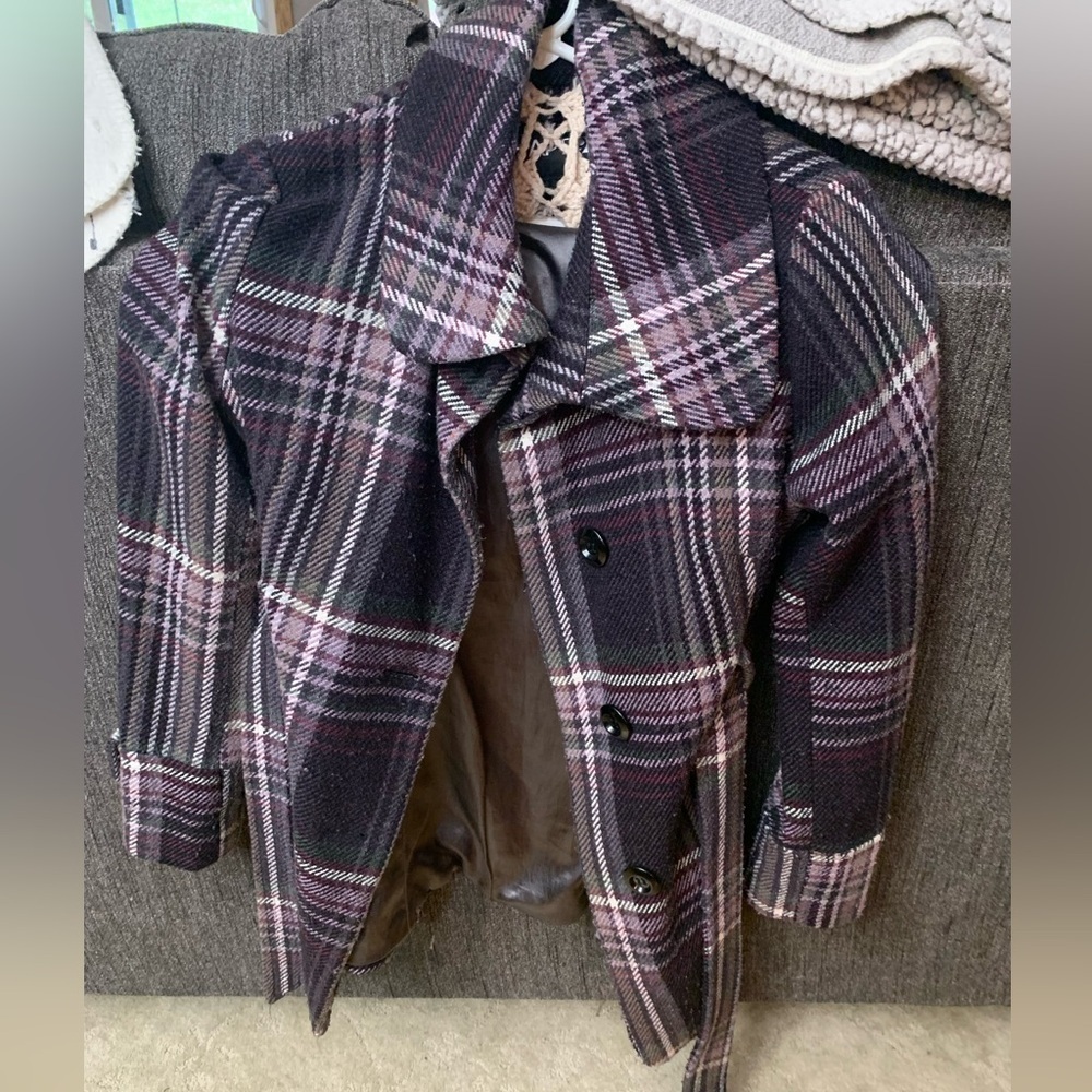 Apt. 9 Winter Plaid Coat